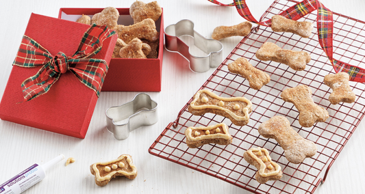 Biscuits de Noël pour chiens