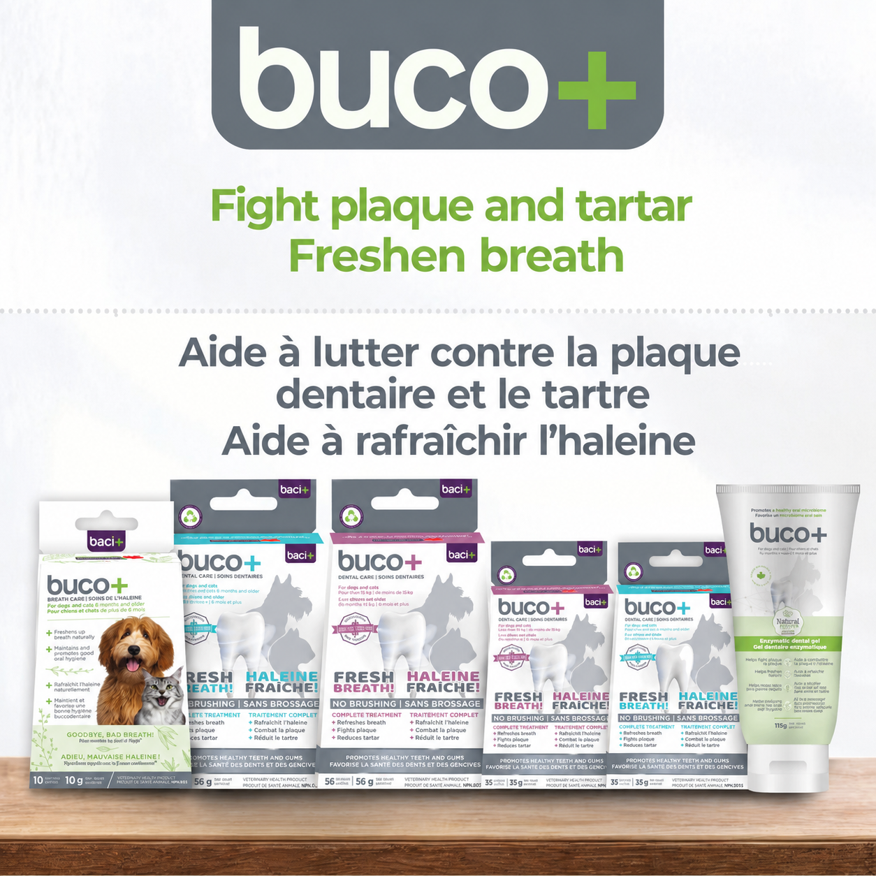 baci+ buco+ Gel Dentaire Enzymatique