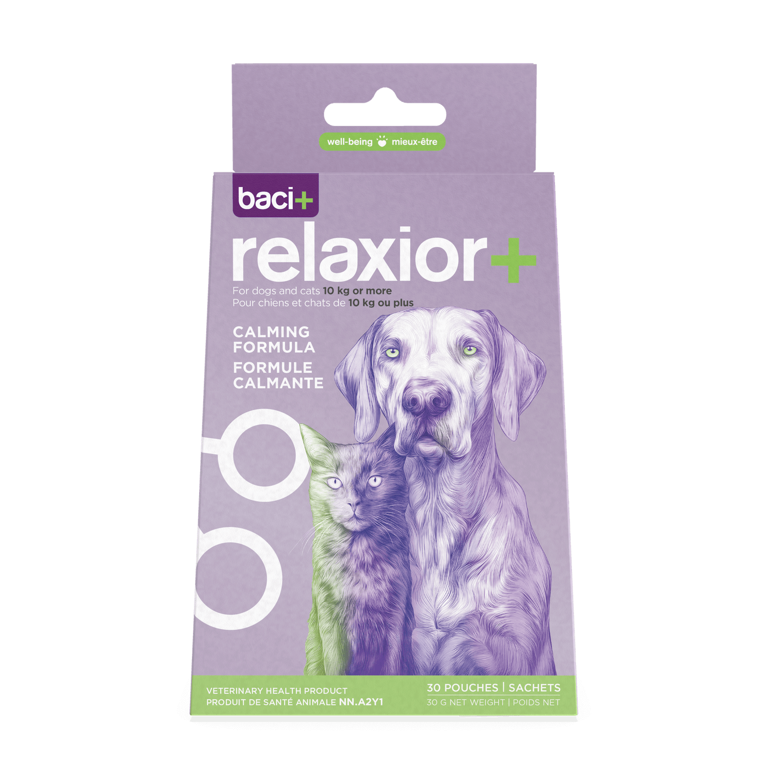 relaxior+ Natural calming formula for dogs and cats