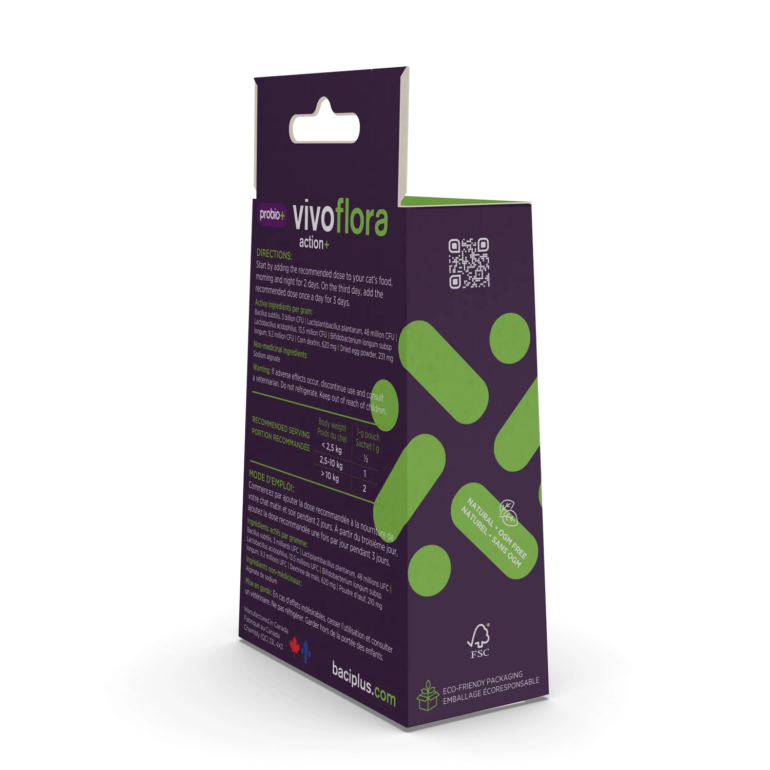 probio+ vivoflora | pré et probiotiques • santé intestinale | chats