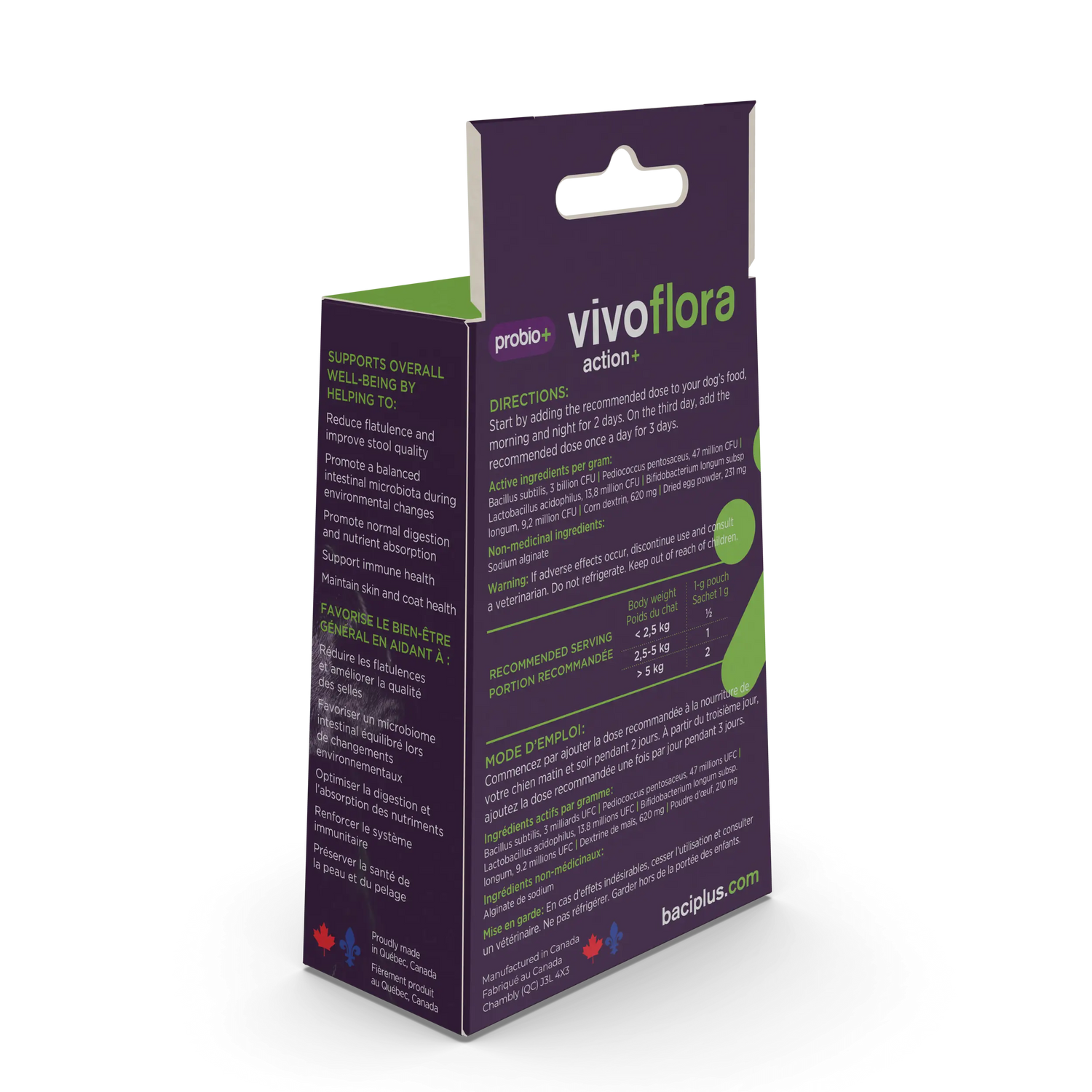 probio+ vivoflora | pré et probiotiques • santé intestinale | chiens