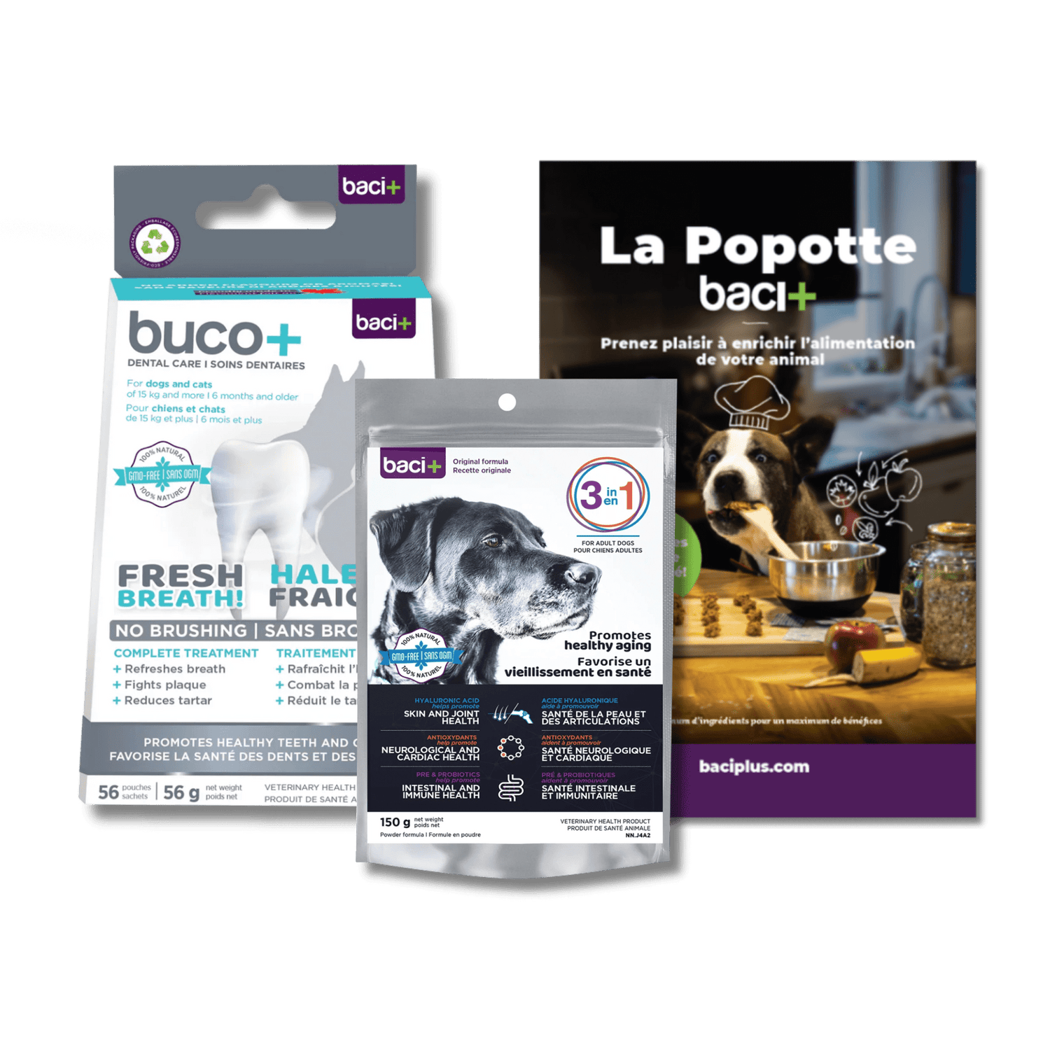 Trousse Bien-Être Essentiel : Santé buccodentaire & globale pour chiens