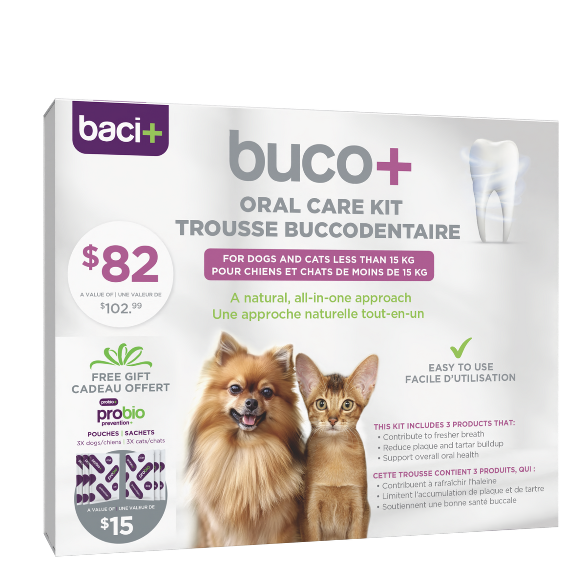 baci+ buco+ Oral Care Kit