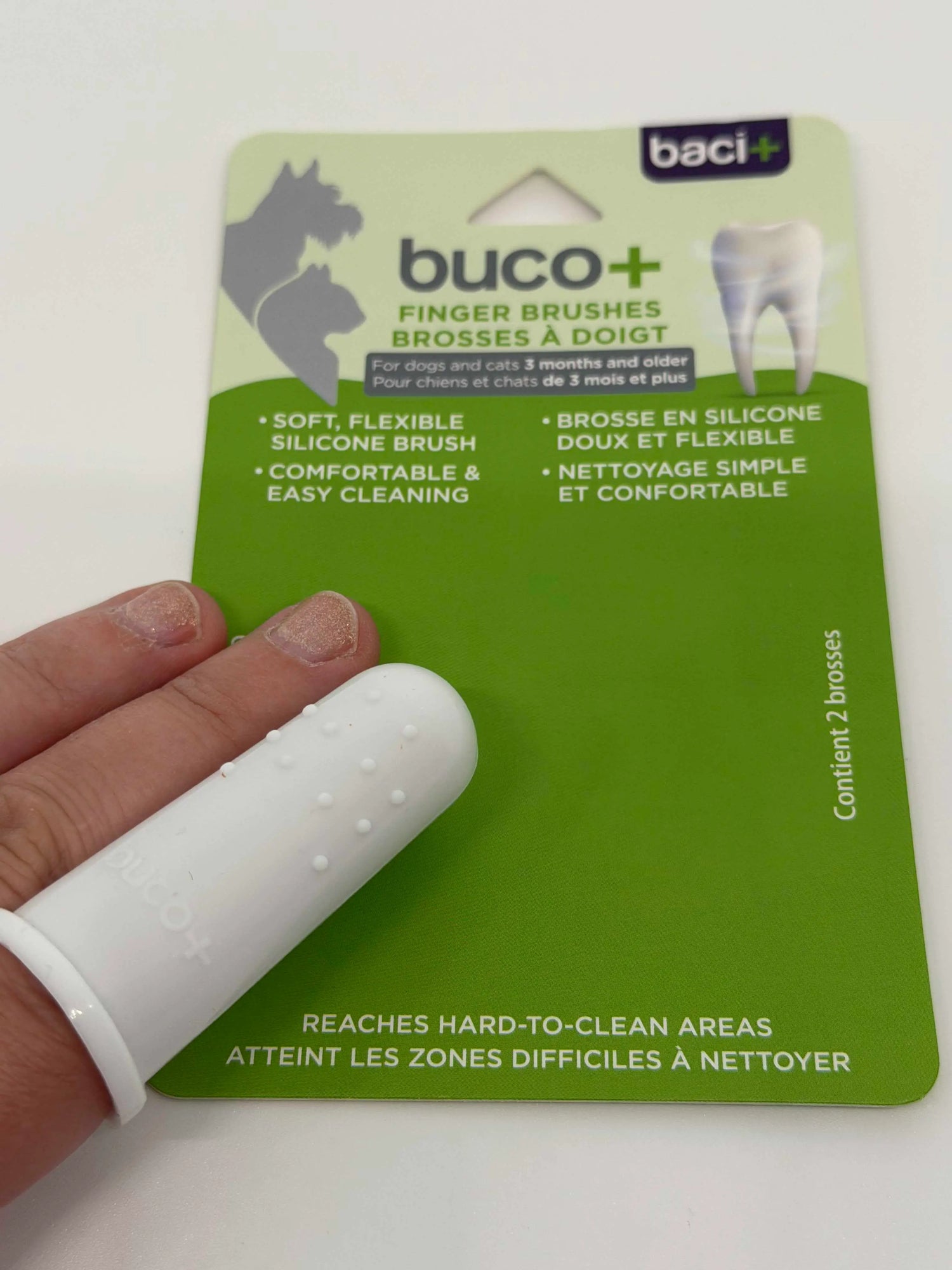 buco+ brosses à doigt