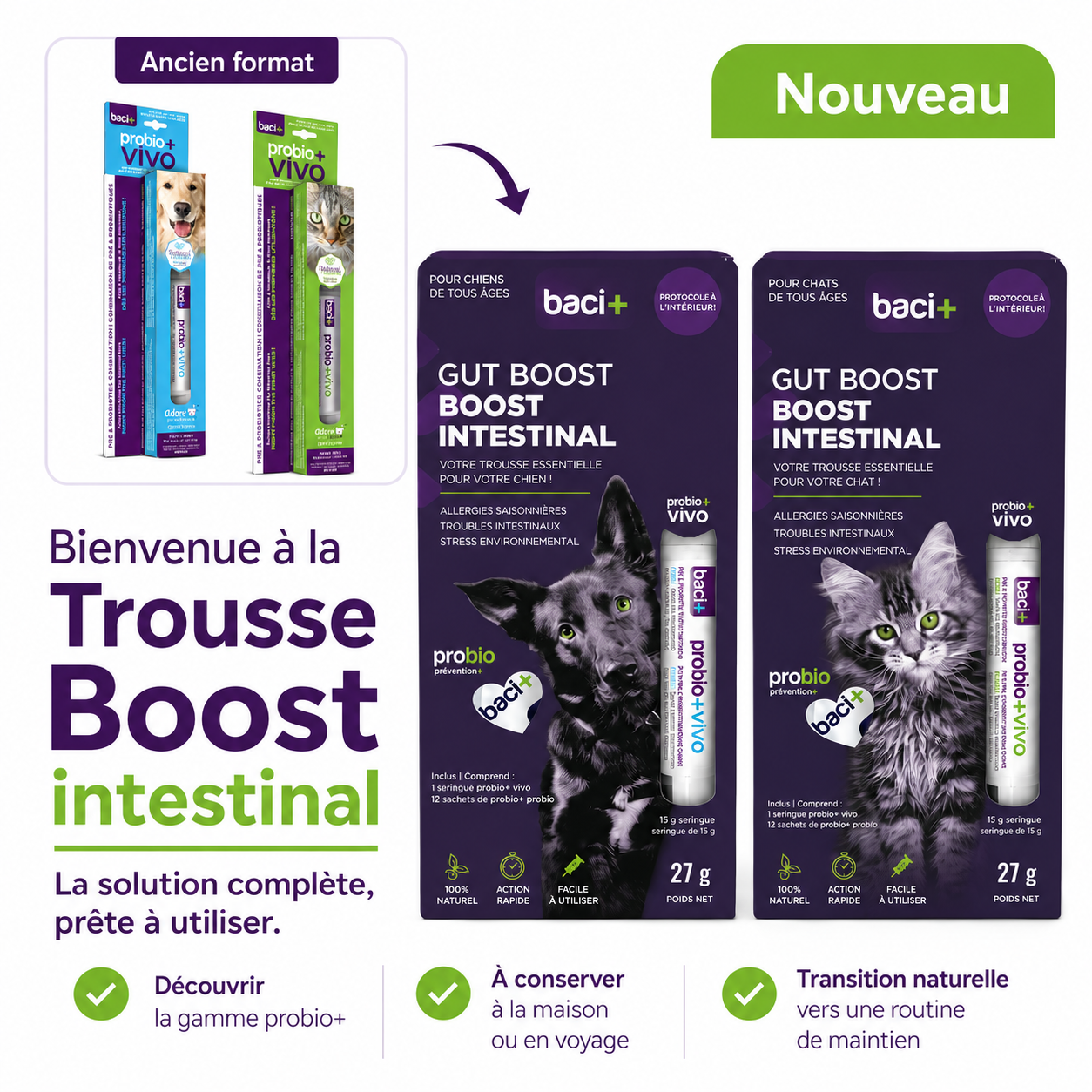 baci+ probio+ Vivo pour Chiens