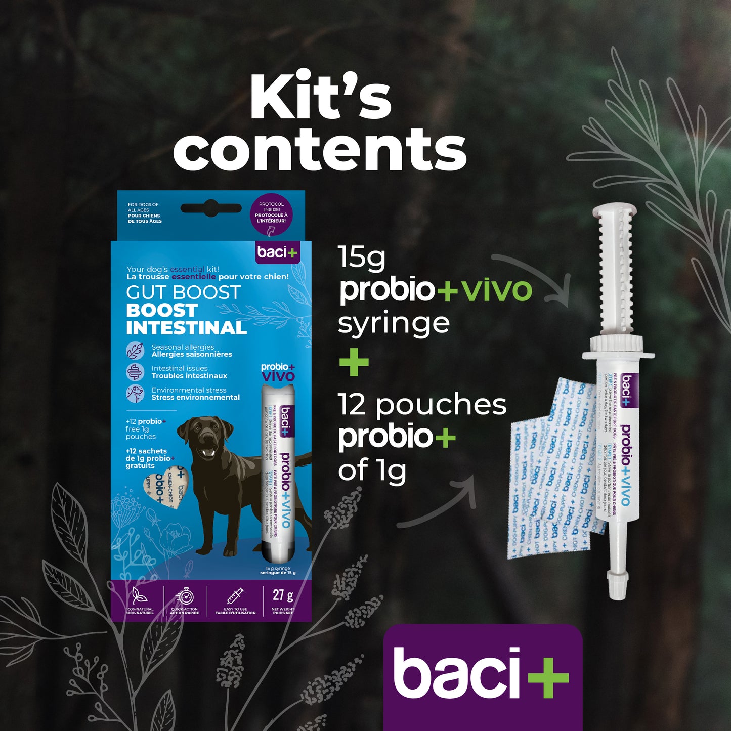 Gut boost kit | pre and probiotics | dogs