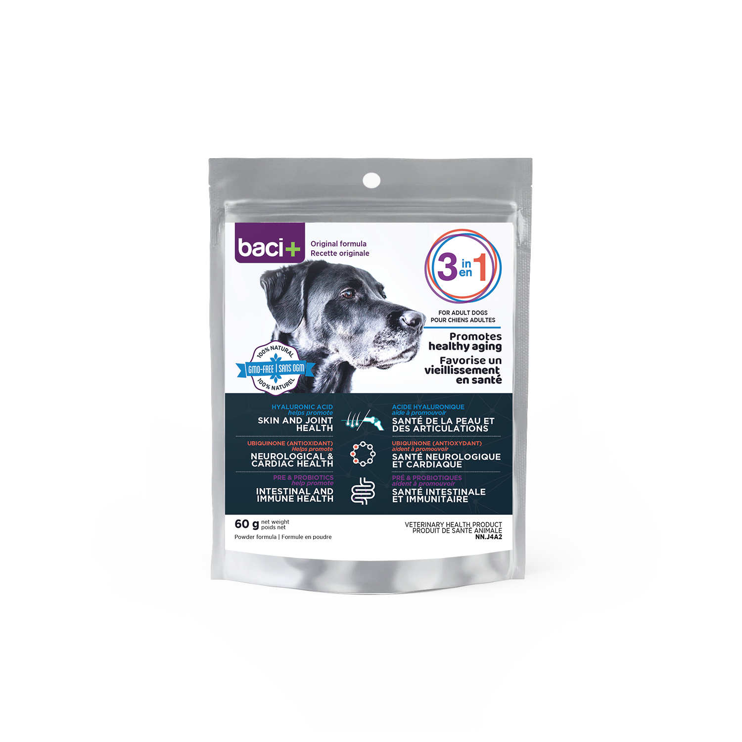 Skin, coat and joints • Intestinal health • Cardiac health | Dogs