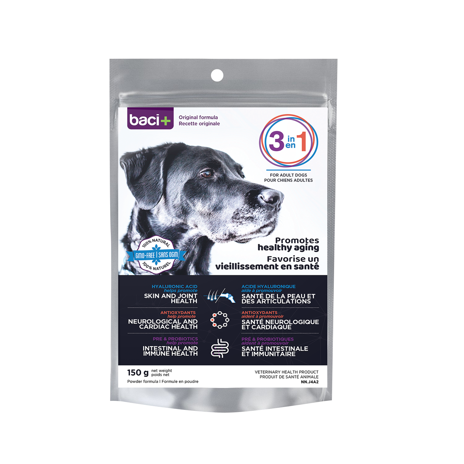 Skin, coat and joints • Intestinal health • Cardiac health | Dogs