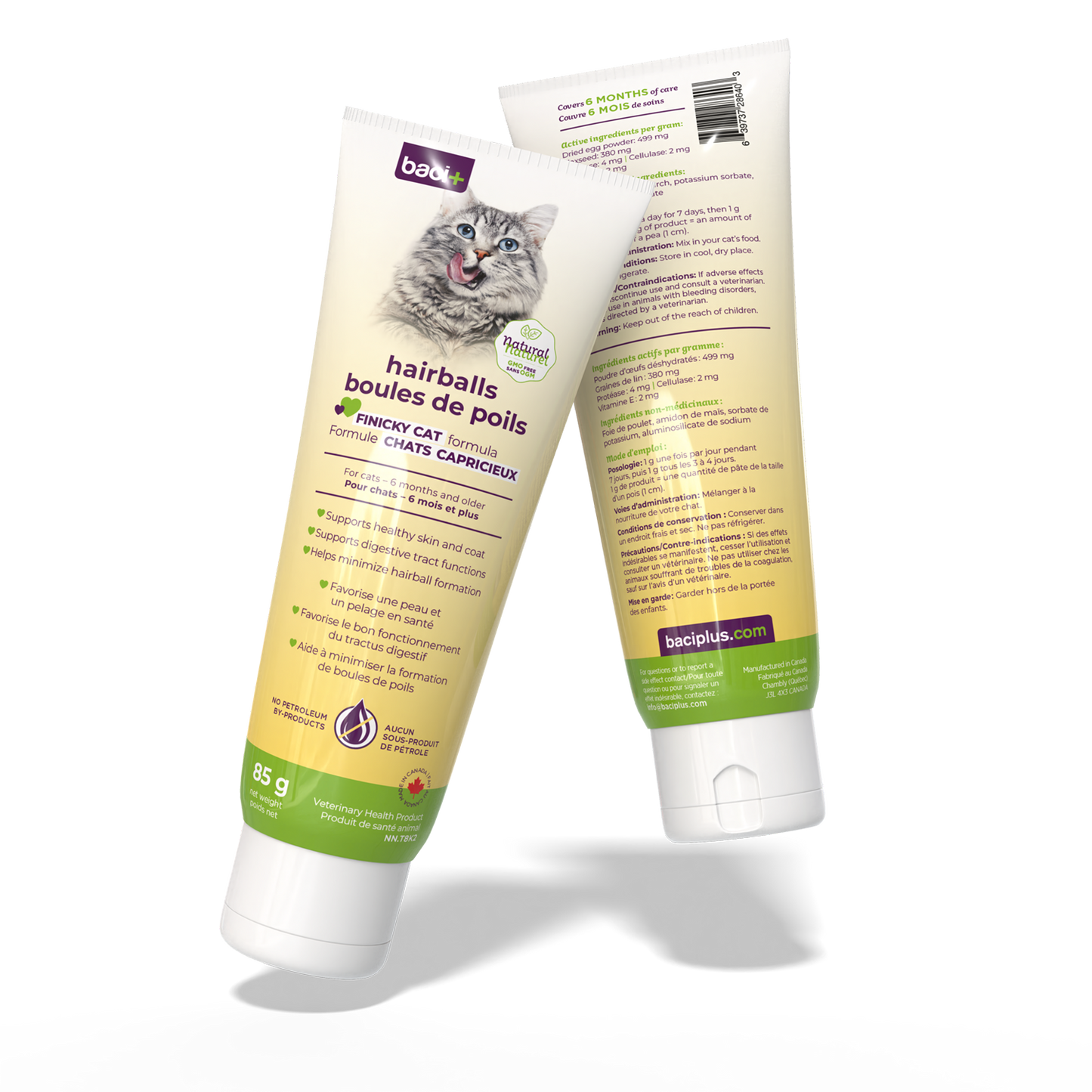 Hairballs • Finicky cats
