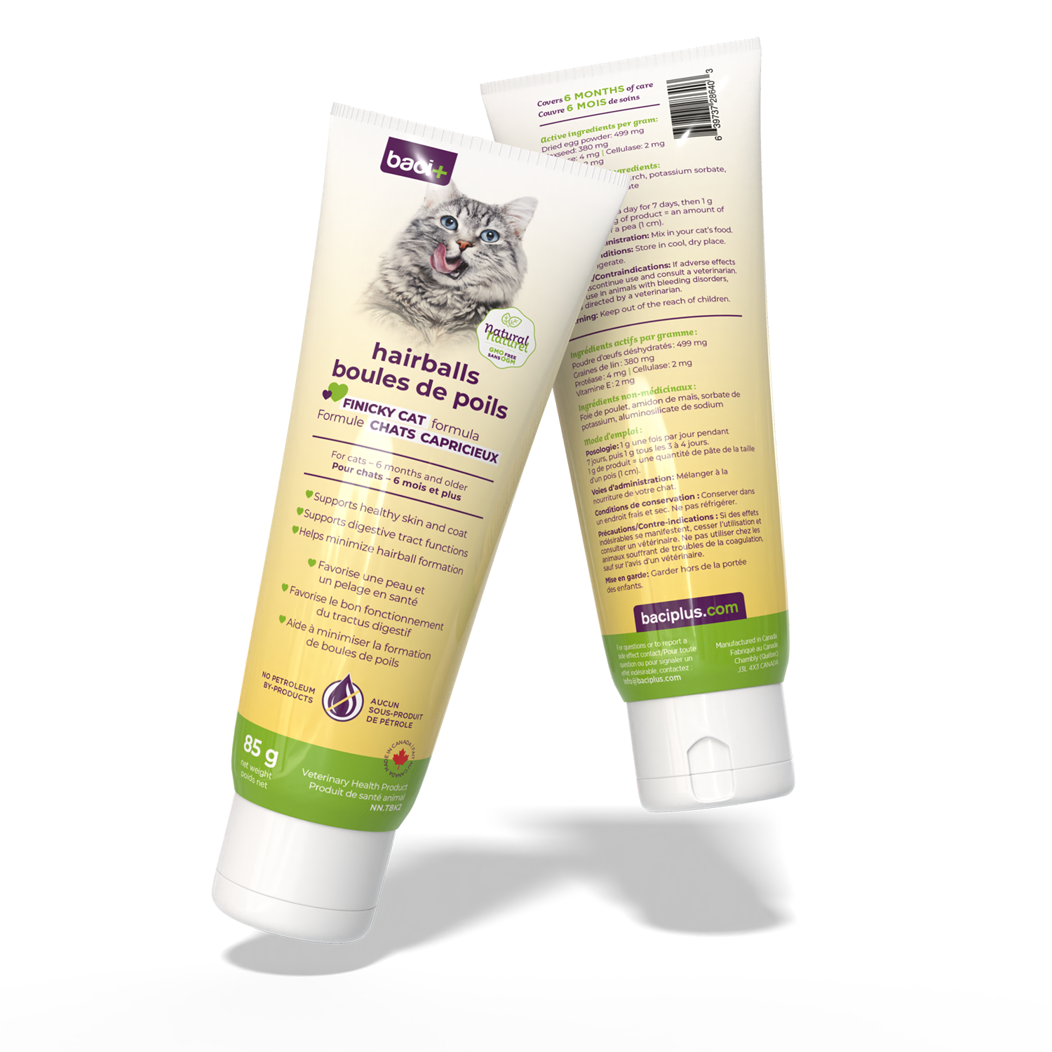 Hairballs finicky cats