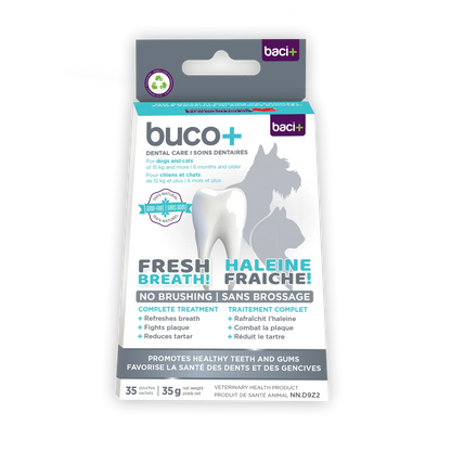 buco+ Haleine Fraîche & Dents Saines  | Chats et Chiens