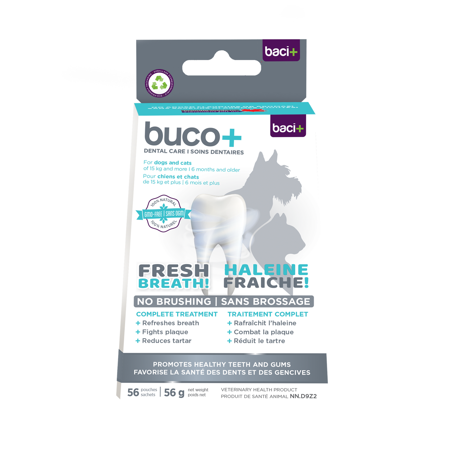 buco+ 150mg | soins dentaires  | chats et chiens + de 15 kg