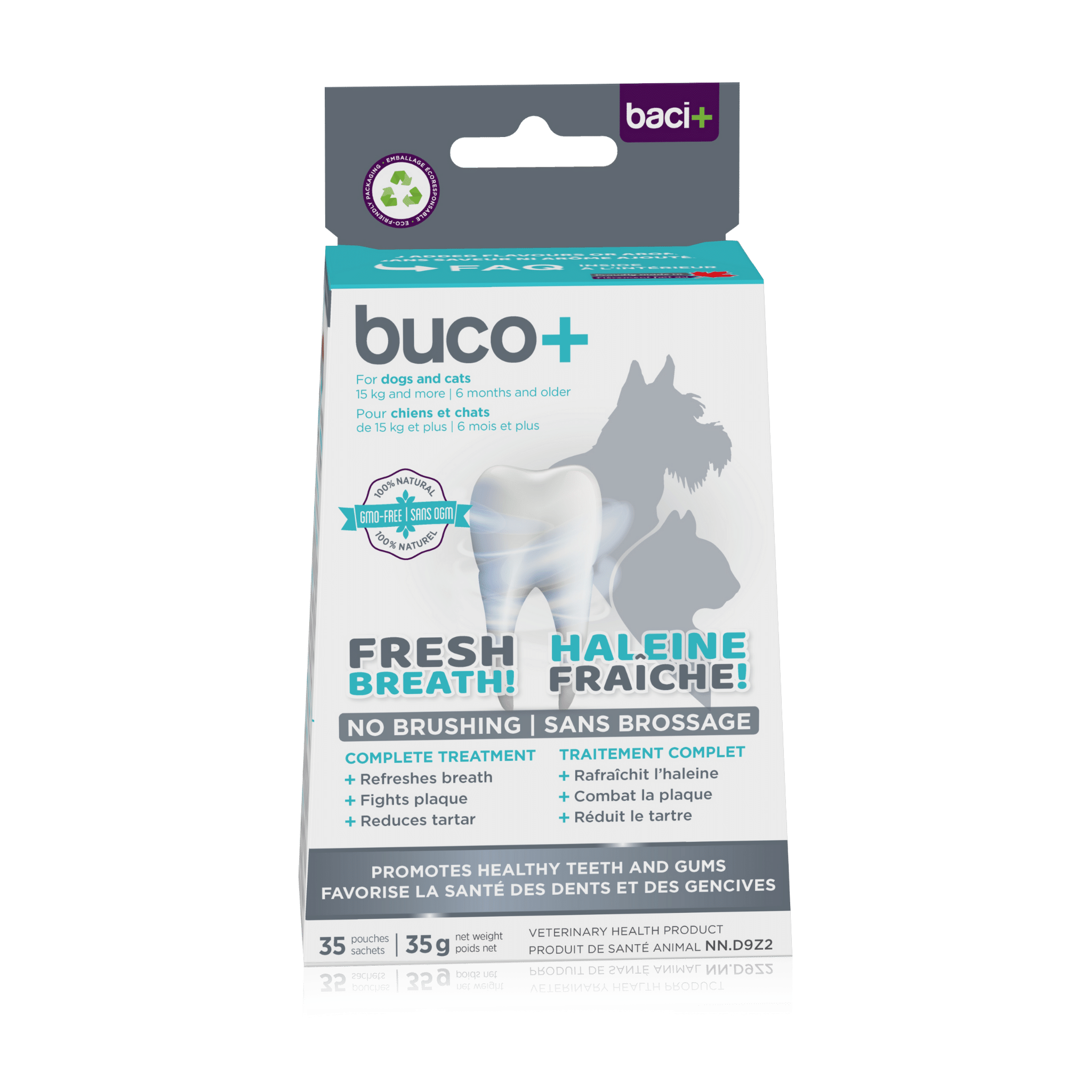 Clean Buco Shell buco+ soins dentaires chiens et chats – baci+